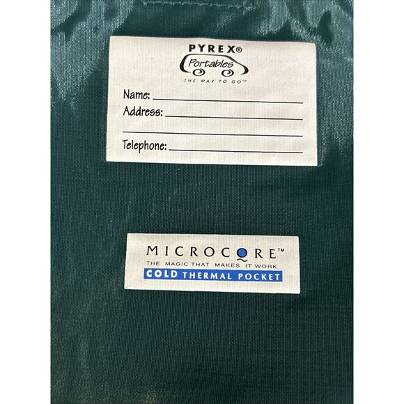 PYREX Portable Hot & Cold 3 Qt 9" x 13", Glass Bakeware Carrier Set Potluck Spcl - Picture 9 of 16